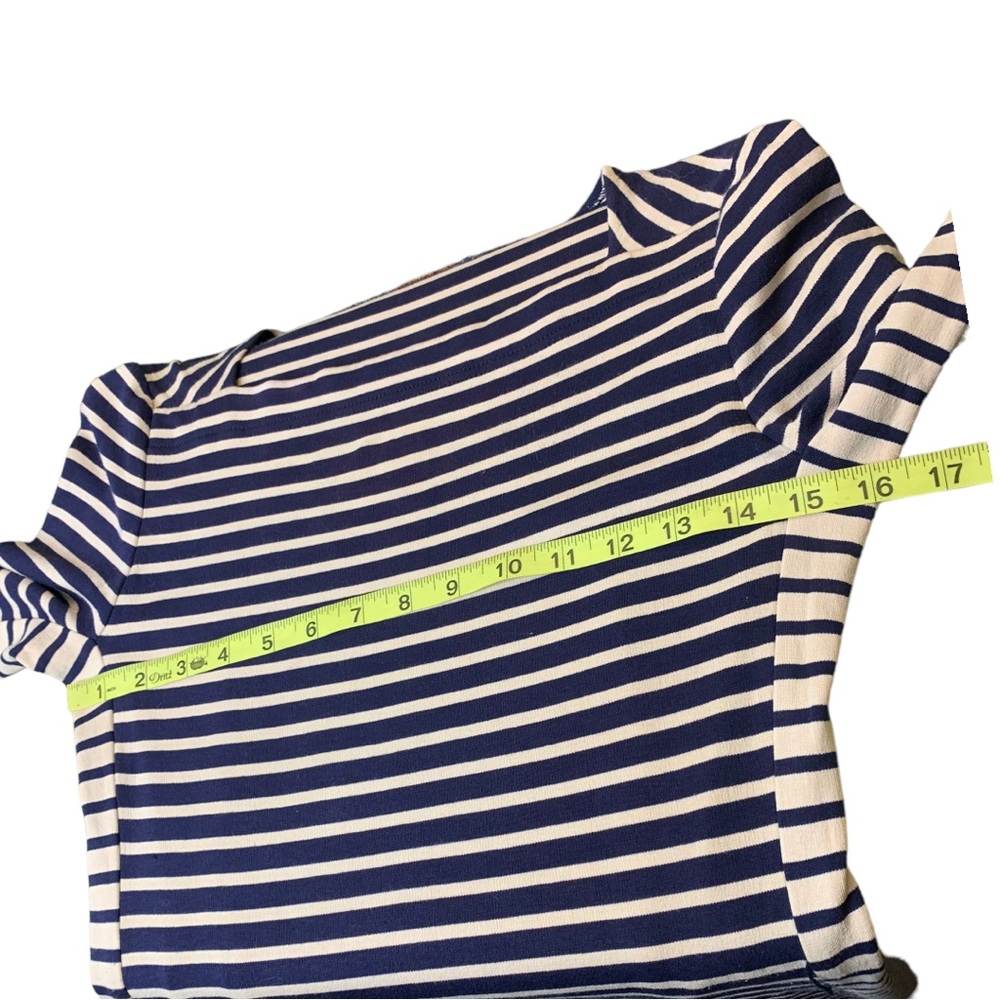 Tory Burch Callan Striped Long-Sleeve Dress Sz XS EUC - Picture 14 of 14